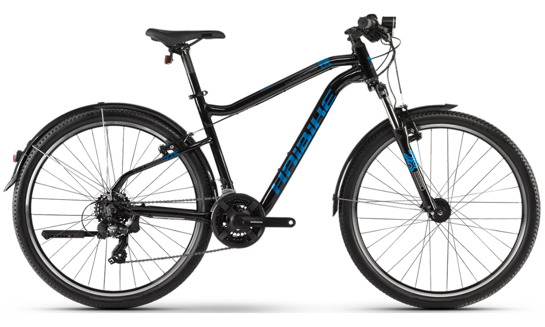 Фотография Велосипед Haibike SEET HardSeven 1.5 27,5" (2020) 2020 Черно-синий 